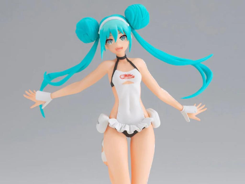 BANPRESTO Hatsune Miku Racing Ver. Racing Miku 2022 Tropical Maid Ver.