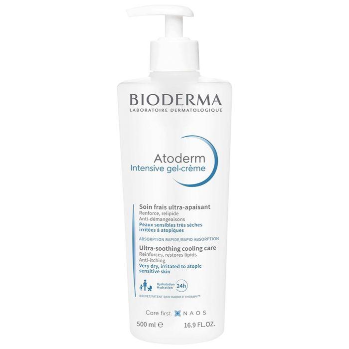 GEL Crème apaisante - Bioderma - Atoderm Intensive - 500ml - Hypoallergénique - Peaux sèches et atopiques
