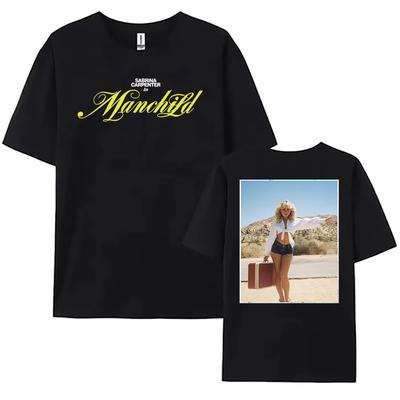 Sabrina Carpenter Manchild Print T-shirt 2025 Fashion Singer Graphic Tshirts Short Sleeve Unisex Streetwear Summer Female Shirt