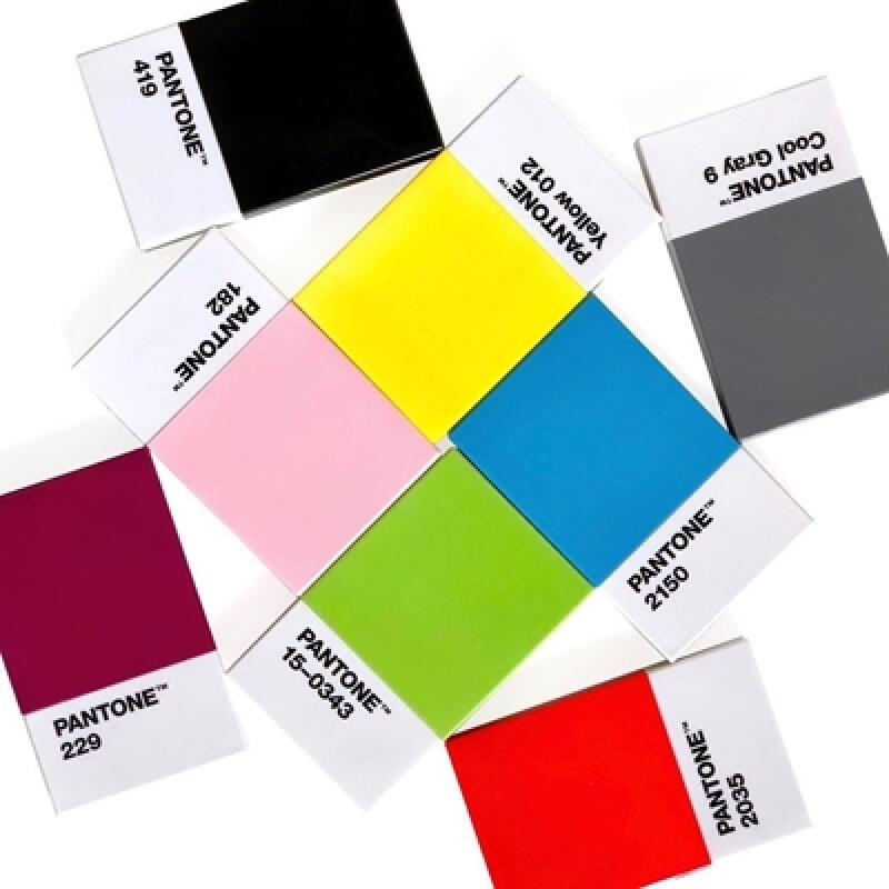 New Pantone Card Business Card Case (Yellow 012)