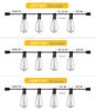 Cross-Border ST38 String Lights: Outdoor Waterproof LED for Camping, Tent, Courtyard, and Festival Decor