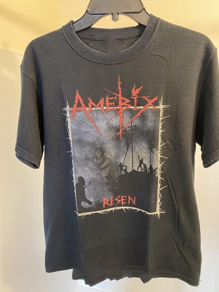 Black Amebix Band Risen Album Short Sleeve Shirt Unisex All Size TR779 Unisex T-Shirt S