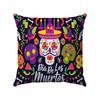 Halloween Festival Decoration Living Room Sofa Cushion Pillow Cover Offices Waist Pillow Cover (excluding Core)