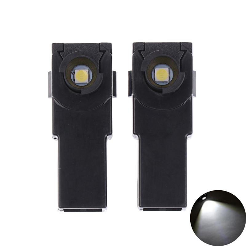 2Pcs Led Footwell Lamp For Toyota Crown 12 13 Reiz Decorative Foot Light Illuminator Connector Accessories
