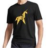 Runner Origami Unicorn Active Logo Unisex T-Shirt