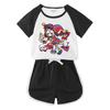 2026 Kids' Summer Clothing Set: Boys & Girls Short Sleeve T-Shirt and Shorts Two-Piece