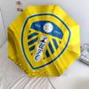 1 PC Automatic Folding Umbrella - Leeds United Custom Name Pattern, Portable & Foldable Design with 8 Ribs, Christmas Birthday Gifts