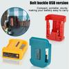 For Makita 18V Battery USB Type-C Battery Holder BL1840 BL1850 BL1860 Charger Adapter Fast Charging Shelf Rack Storage Case