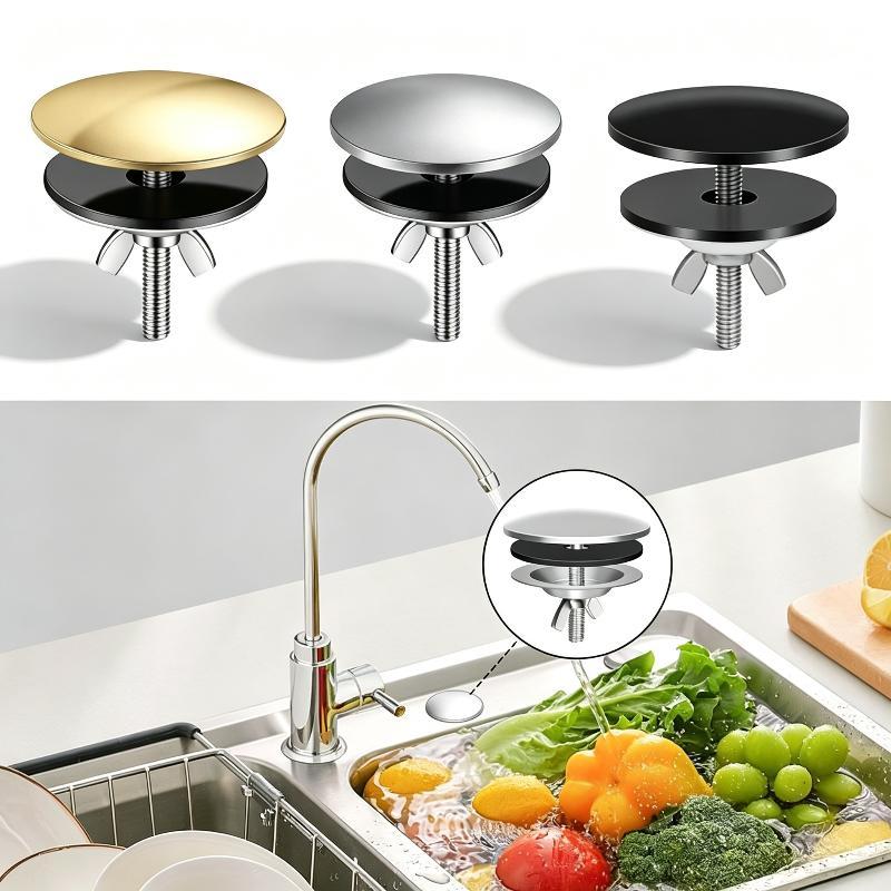 Kitchen Accessories Bink Hole Cover Stainless Steel M6 Faucet Hole Cover Sink Hole PlugFurnishing world