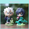 Demon Slayer Kimetsu No Yaiba PVC Actionfigur Blind Box mit interaktivem Spiel für Sammler und Kinder