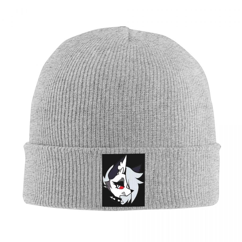 Helluva Boss Loona Warm Knitted Cap Hip Hop Bonnet Hat Autumn Winter Outdoor Beanies Hats for Unisex Adult