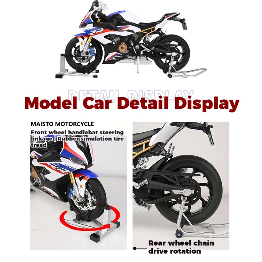 Spray 1/6 BMW S1000RR Alloy Metal Diecast Motorcycle Car Model Toys Boy Children's Toy Perfect Birthday Gift for Holiday Collect