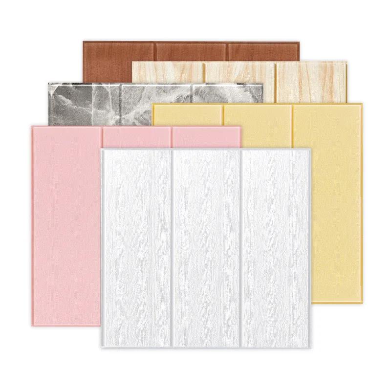 3D Wallpaper Wall Stickers Self-Adhesive Foam Panel Home Decor for Living Room Bedroom Ceiling TV Background Wall Decor Wall Art