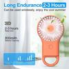 Portable Handheld Fan Handheld Fan Cooling Night Light Student Small Cute USB Mini Wind Power Lightweight And Portable