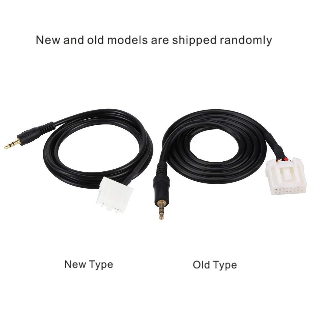 AUX Stereo Mini Plug for Mazda Car Universal to Qiilu 3.5MM AUX Audio Input
