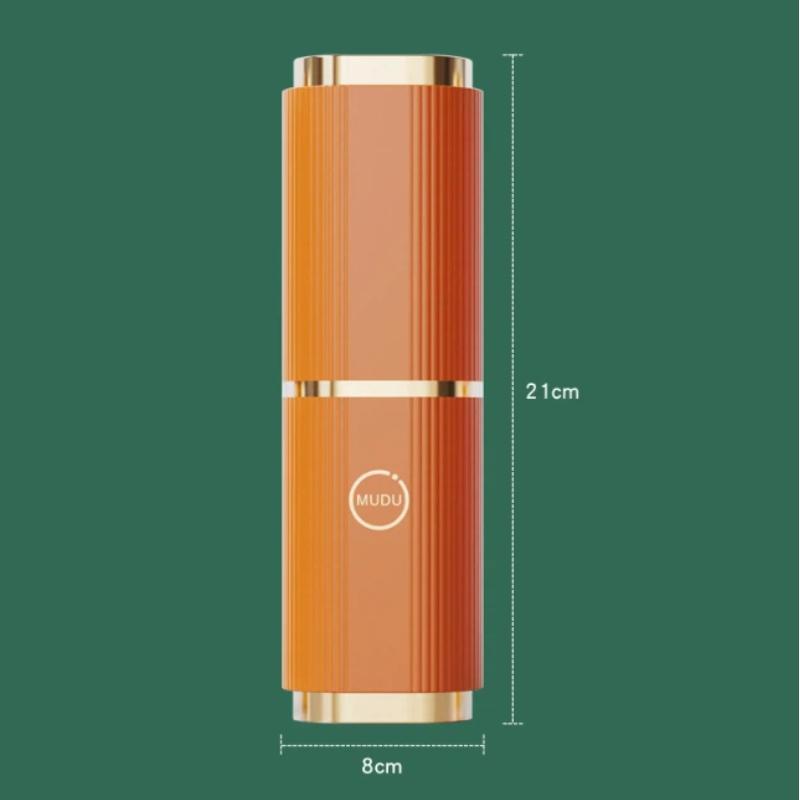 Portable Travel Toothbrush Holder Leakproof Design Elegant Striped Perfect For Camping Business Trips