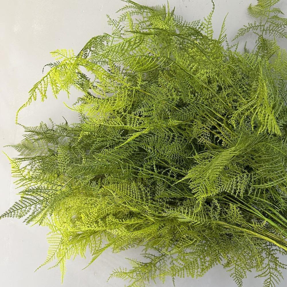 Large Artificial Fern Plant Branches Realistic Handmade Artificial Asparagus Fern Elegant Real Touch Boston Fern Leaves