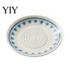 Multifunctional Garlic Dish Ceramic Grinder, Multi-Functional Grating Plate, Manual Ginger Grater Bowl Zester Bowl, All-in-One Prep Mixing Serving