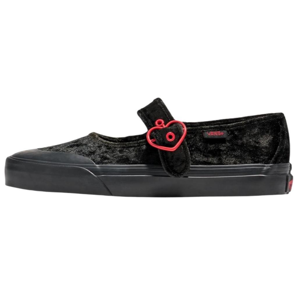 Vans Mary Jane Comfortable Versatile Shoes Women Shoes Black Red VN000CRR458
