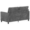 Sofa Light Grey 156 X 81 X 87.5 Cm Polyester