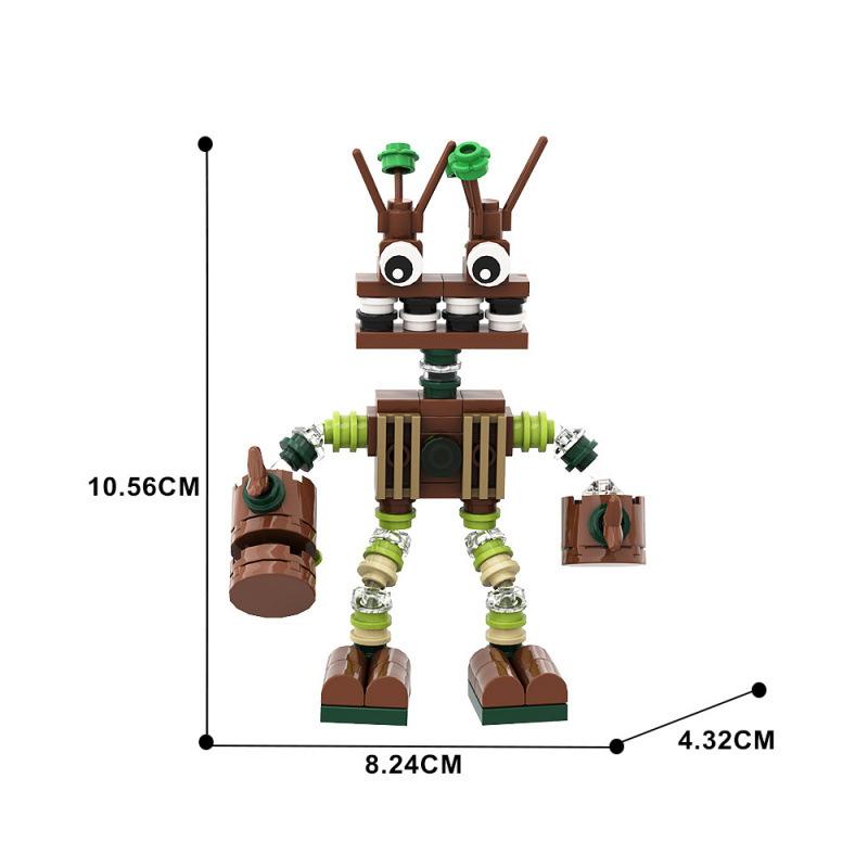 

Game Series Water MonsteChoir Model Building Blocks Cartoon Boys Assembled Music Robot Decorative MOC Bricks Toys Holiday Gifts
