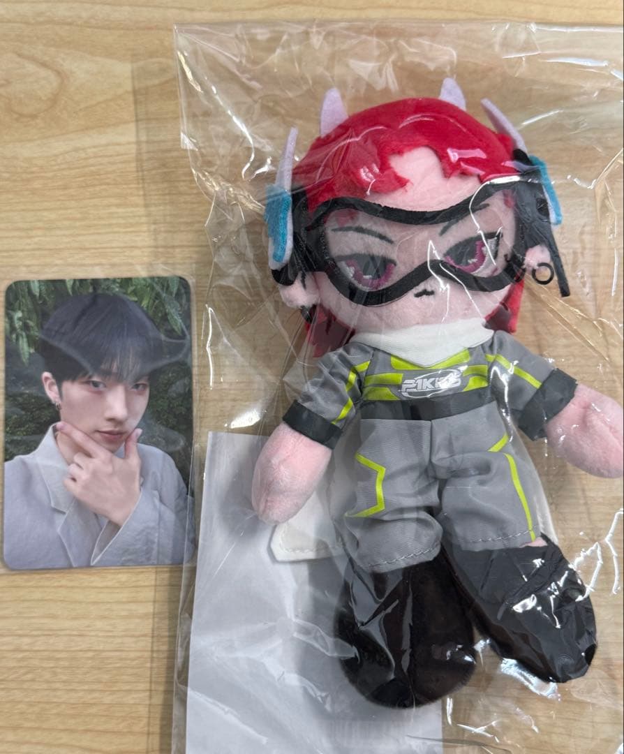 

[USED] p1harmony P1KIDS P1 Plush Toy Ji-eun with Trading Card