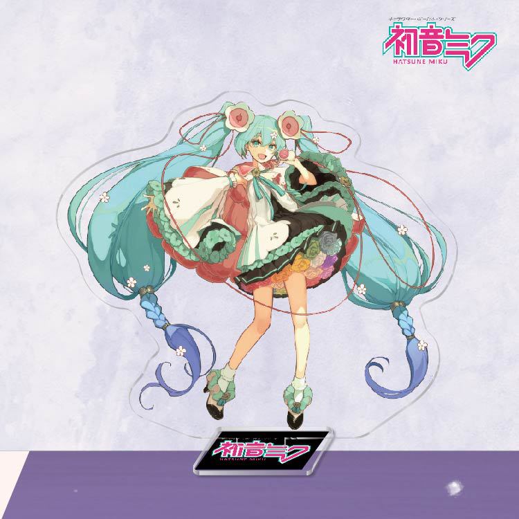 Anime Game Merchandise Hatsune Miku Acrylic Stand Decoration Ornament