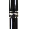 Great MONTBLANC Ballpoint Pen Meisterstück Classic Black Mens Platinum Line Used