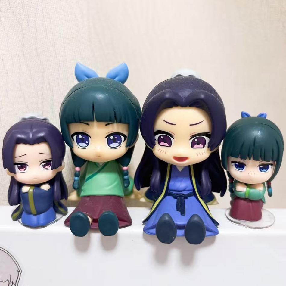 Anime The Apothecary Diaries Figur Maomao Action Jinshi Statue PVC Modell Sammlung Mini Niedliche Maomao Figur Puppe Geschenk
