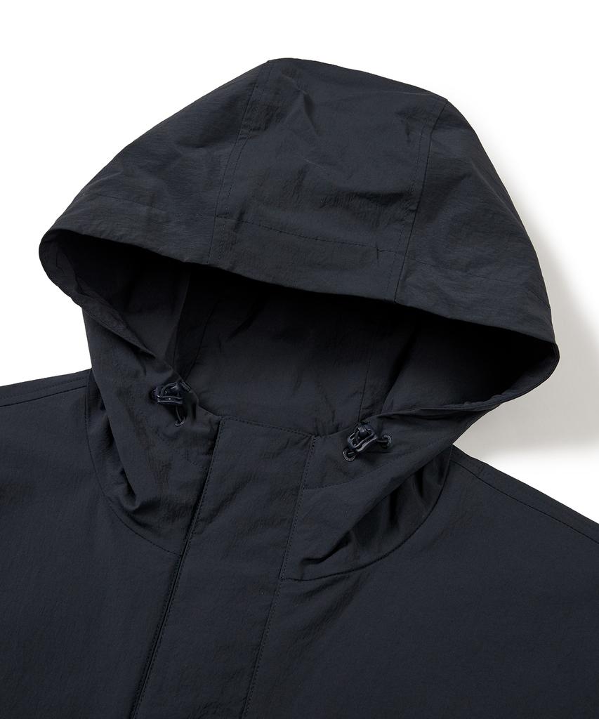 Snowpeak Apparel Root Hooded Short Sleeve Anorak Navy (S24Muran65)