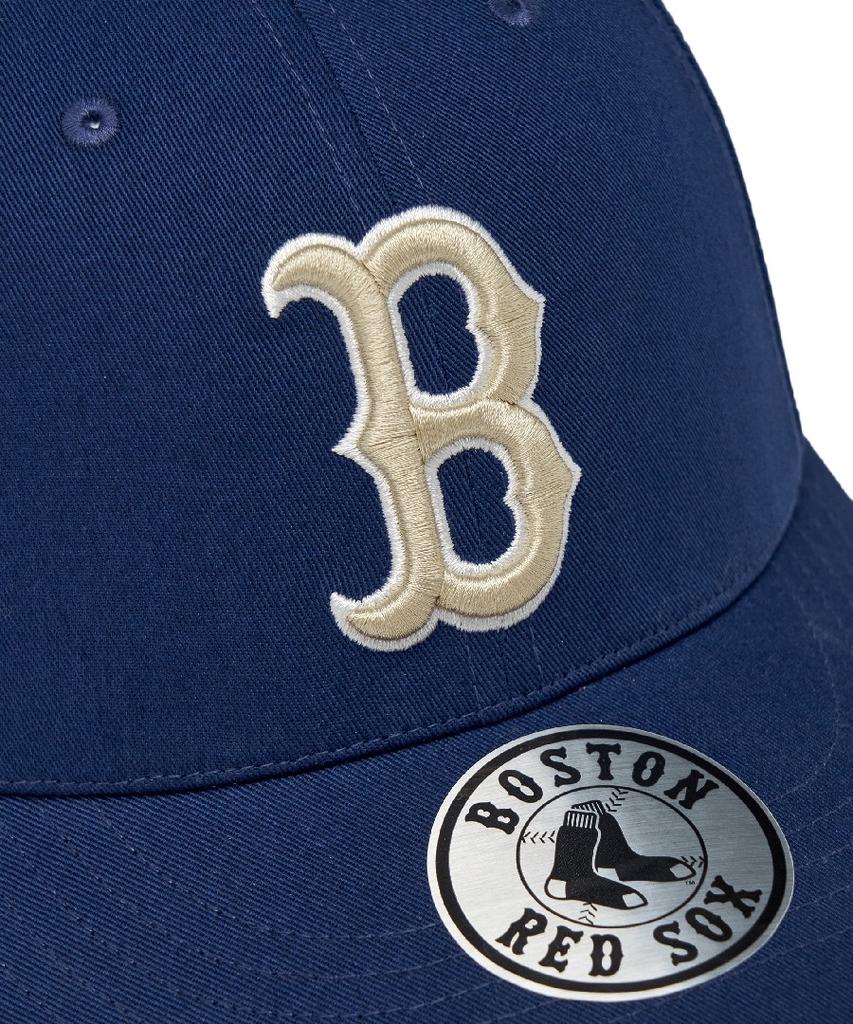 Emelbi Signature All-Over Patch Structure Ball Cap Bos (Mg.Navy)