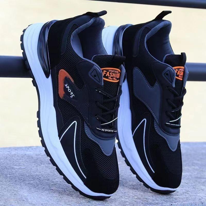 

2025 Summer New Lightweight Deodorant Men s Shoes Breathable Mesh Sneakers Comfortable Trendy Versatile Shoes Men 39 сірий
