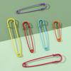 Colorful DIY Brooch Decoration: 75mm Safety Fixing Pin for Clothes