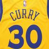 Nike NBA 30 golden state warriors stephen curry Jersey Yellow Men's 912101-728