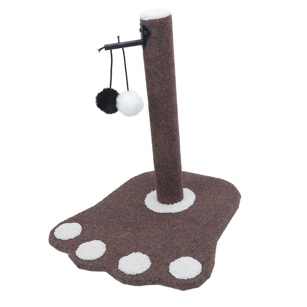 Cat Scratching Post Board Kitten Scratcher Sisal Scratch Posts with Hanging Ball for Indoor Mid Cats Kittens