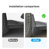 For BYD Han DMI/EV -2025 Mudguards Splash Guard ABS soft plastic MudFlaps Front Rear Fender Auto Styline Car Accessories