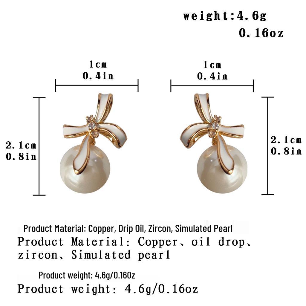 Элегантные серьги-гвоздики с жемчугом в стиле барокко, Высококачественные осенне-зимние украшения для женщин