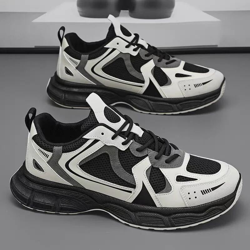 Fashion Men's running shoes, mesh sports and leisure shoes, men's sports shoes, designer breathable sports shoes