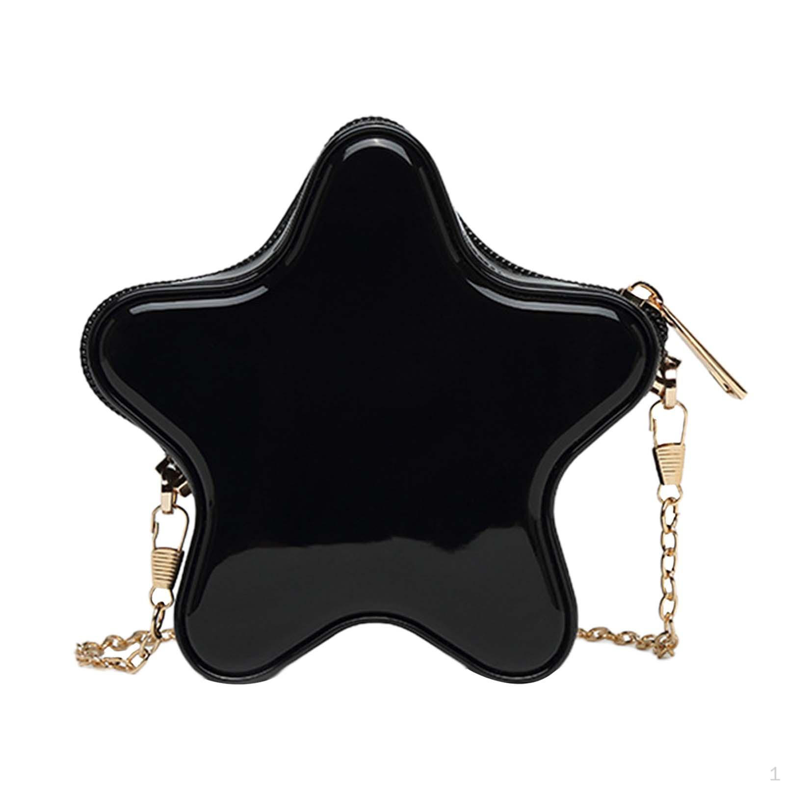 

Шикарная сумка через плечо с прочным ремешком-цепочкой для модных женщин чёрный