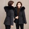 Winter Down Jacket Women Parkas Fashion High-Quality Warm Cotton Padded Coat Ladies Short Overcoat Hooded Overwear Tops