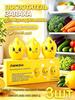 Smell absorber for refrigerator gel Lemon (4 pcs.) Deodorant box in the refrigerator