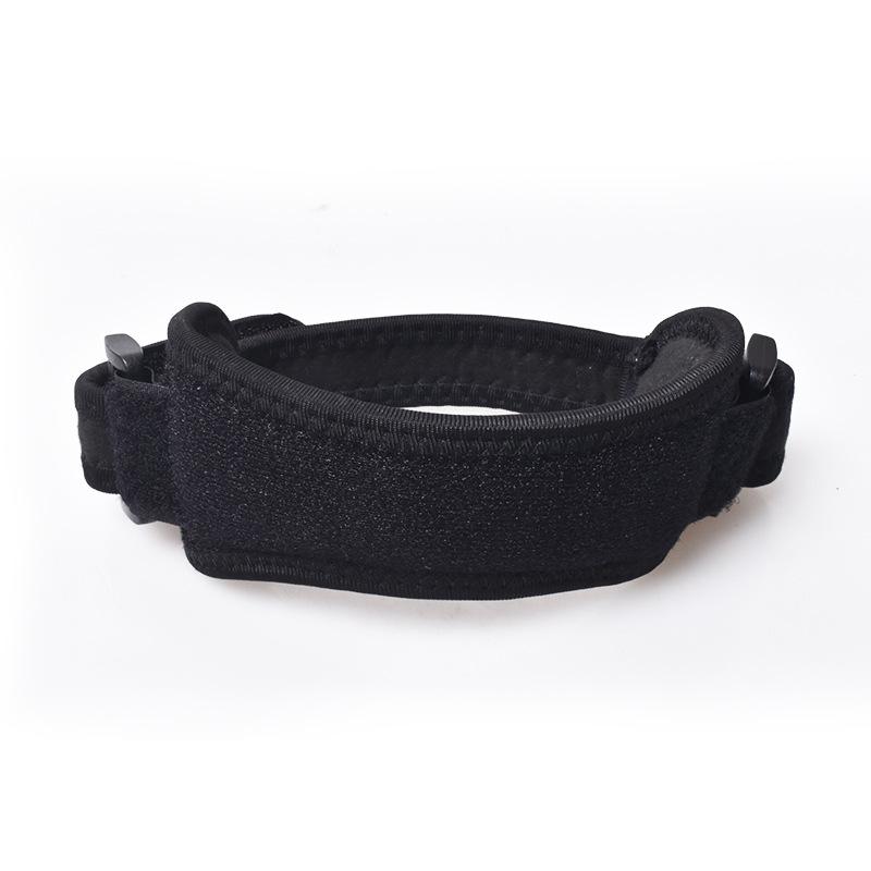 Outdoor Cycling Hiking Patella Strap Breathable Sports Protection Knee Pads Running Fitness Pressure Cushioning Protective Equipment чёрный