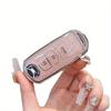 Compatible with Mazda Key Fobs for CX-4, CX-5, Axela 3, Atenza 6, Ruiyi 7, CX-9. TPU Protective Key Cover with Keychain.