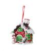 Creative Small House Pendant Snowman Xmas Tree Decorantions Hanging Ornament   New Year Gift