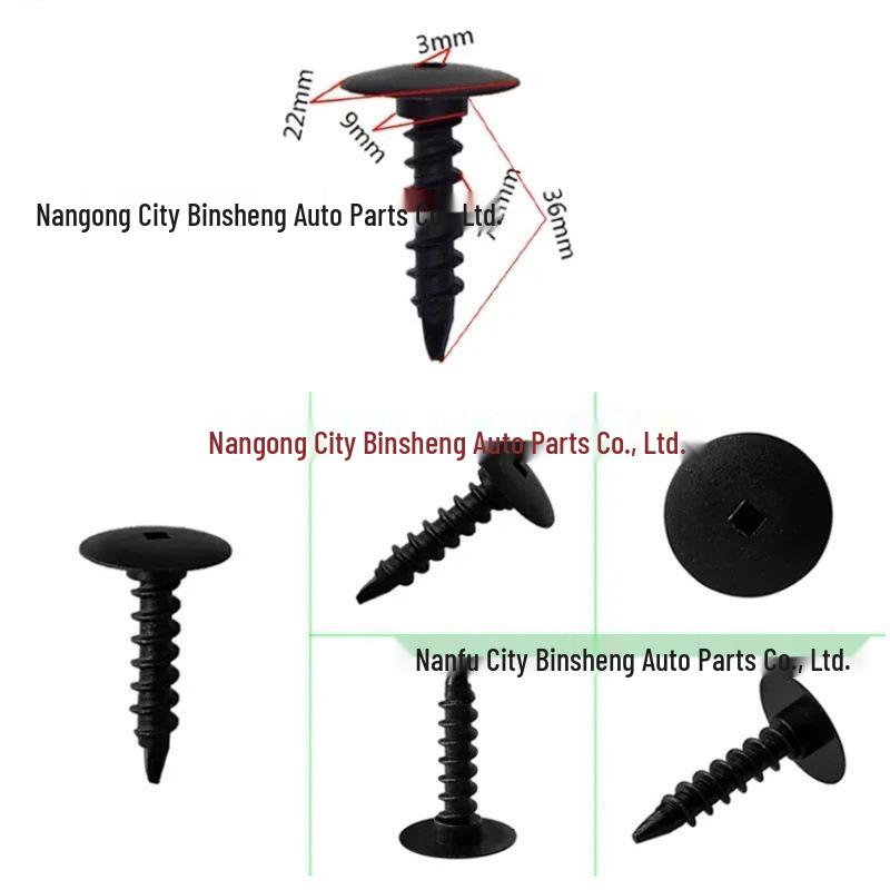 Chevrolet, Cadillac & GMC Bumper Panel Nylon Screw Clip (25705182)