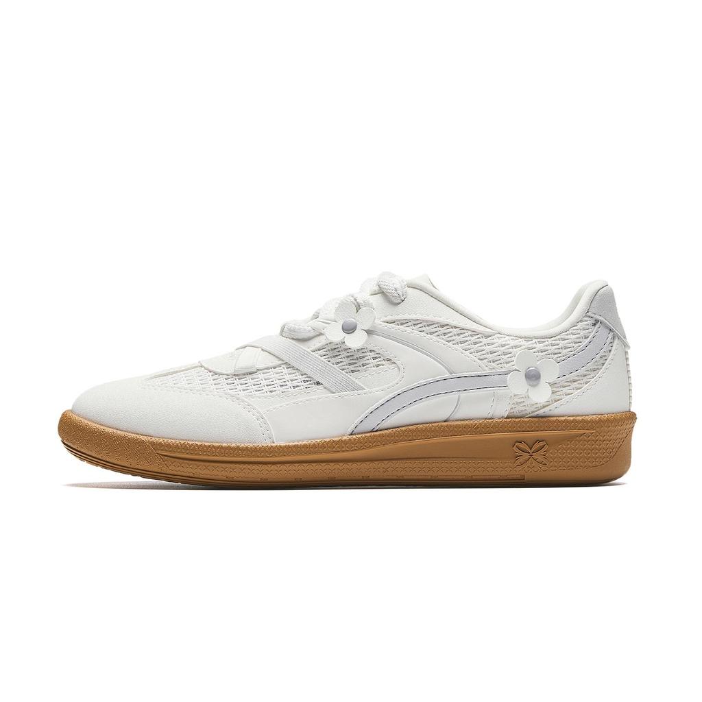 Anta Lightweight Versatile Comfortable Low-Top Sneakers Women Sneakers White 122628036-4