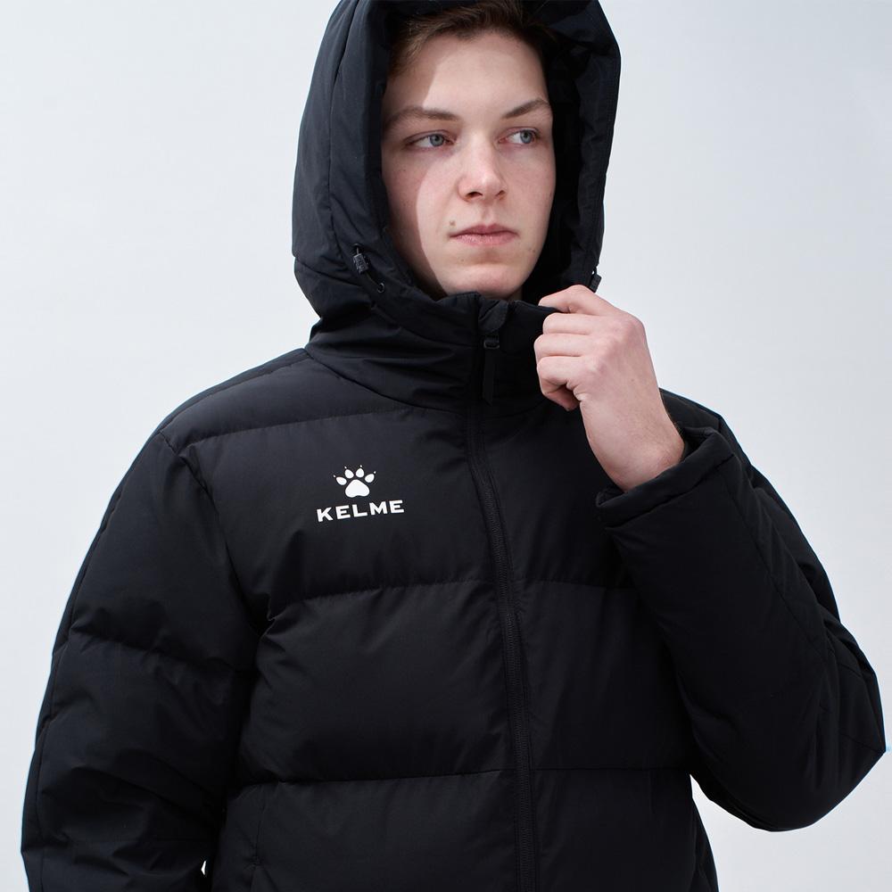 Kelme 8061Mf1002 Long Padded Jacket Black/Silver
