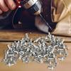 100/10PCS Hammer Drive Expansion Rivets Expansion Aluminum Nail Head Piercing Knock Type Small Tapping Screws Fasteners Rivet