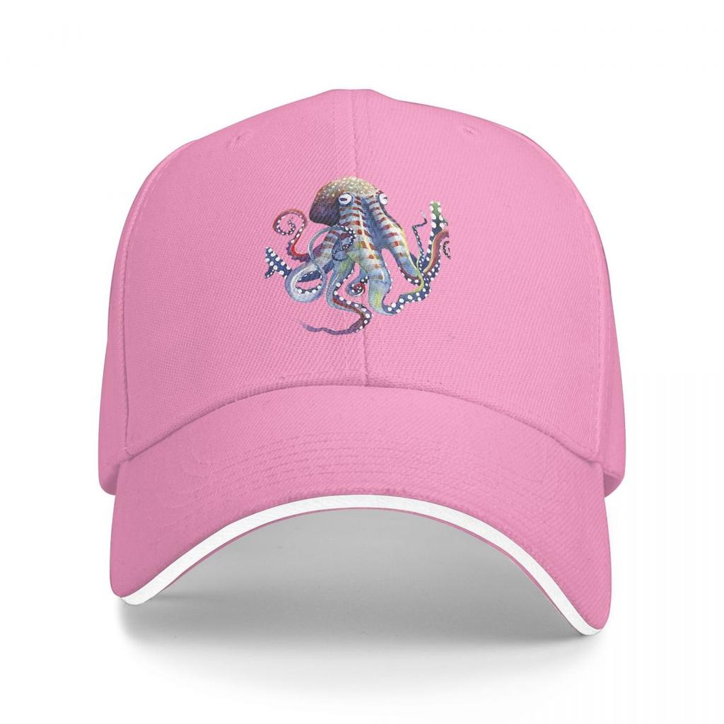 Unisex Baseball Hats Octopus Outdoor Streetwear Summer Sports Baseball Caps Hip Hop Cap Casquette Polychromatic Hats