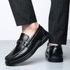 Soft Genuine Leather Shoes Mens Loafers Flat Brand Male Footwear Soft Business Dress Shoes Man Party Shoes